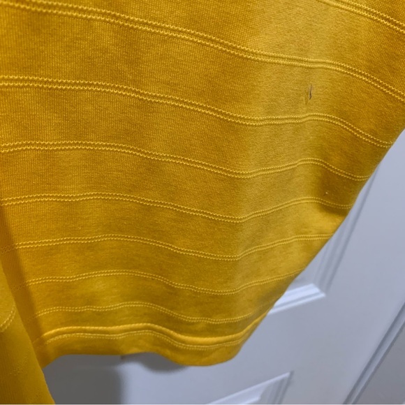 BEN HOGAN LOGO GOLF POLO PEBBLE LOGO BEACH PERFORMANCE YELLOW XXL DESIGNER NWOT - Picture 10 of 14